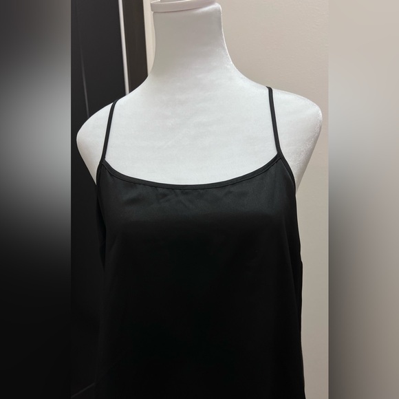 NWT Victoria’s Secret Size L Black Cecile Modal Camisole front silky/back modal - Picture 12 of 13